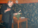 Culture Club im Caf&eacute; Konkzrs: Detlef Knut liest Morgentau