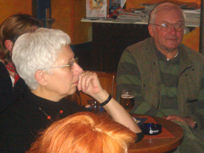 Culture-Club-Lesung Jeannine Moens, 2008