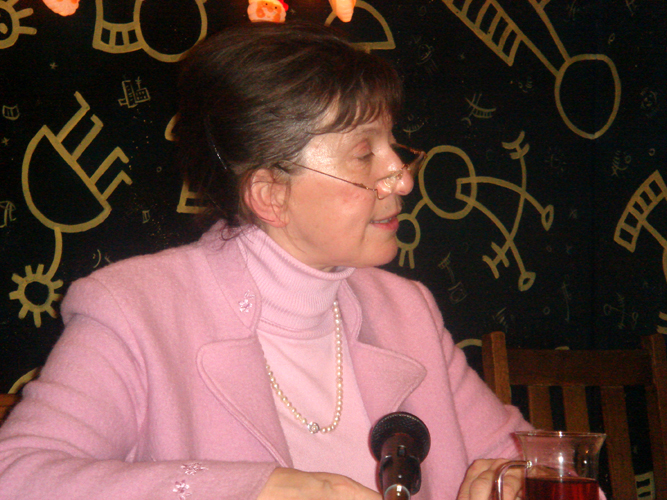 Culture-Club-Lesung Jeannine Moens, 2008