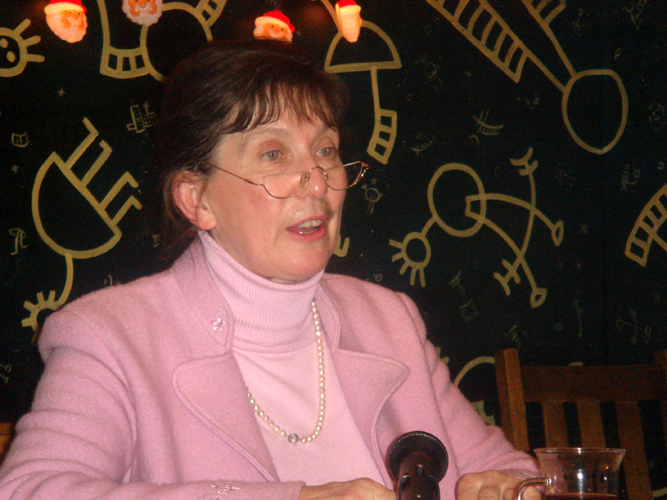 Culture-Club-Lesung Jeannine Moens, 2008