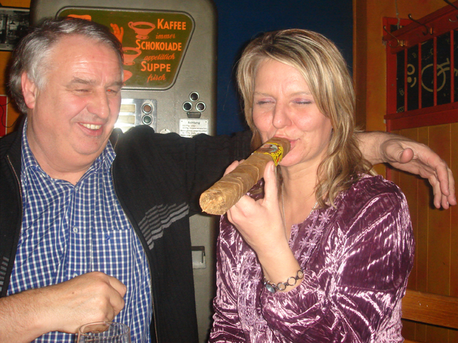 Culture-Club-Lesung Jeannine Moens, 2008