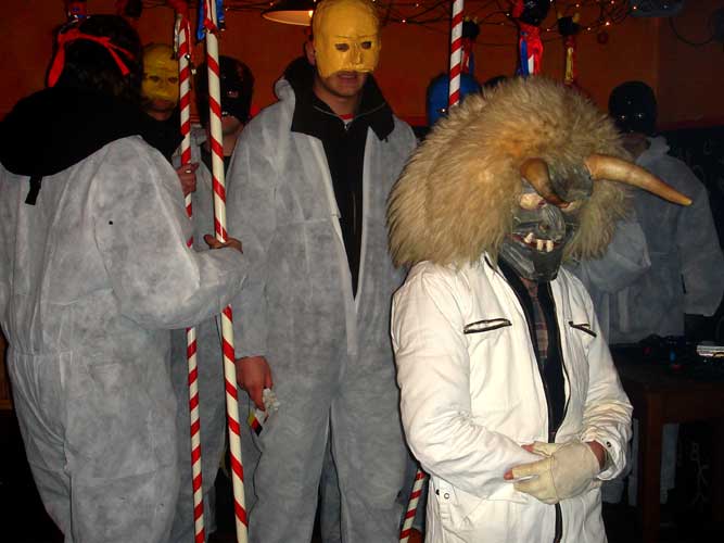 Nachtumzug der Alt-Linner Junggesellen am Schw&ouml;rdonnerstag 2008