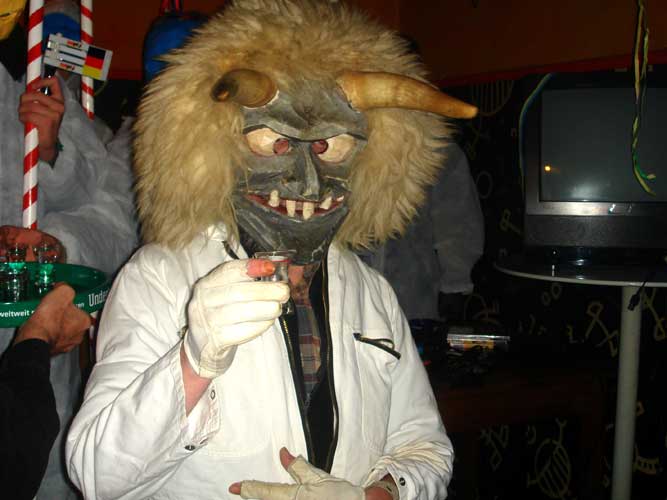 Nachtumzug der Alt-Linner Junggesellen am Schw&ouml;rdonnerstag 2008