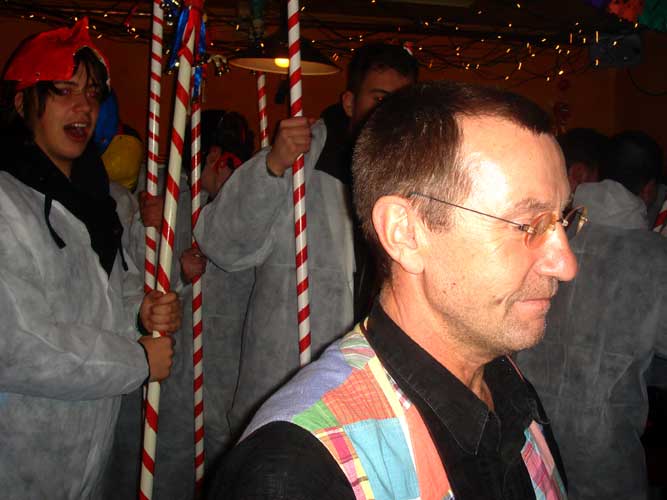 Nachtumzug der Alt-Linner Junggesellen am Schw&ouml;rdonnerstag 2008