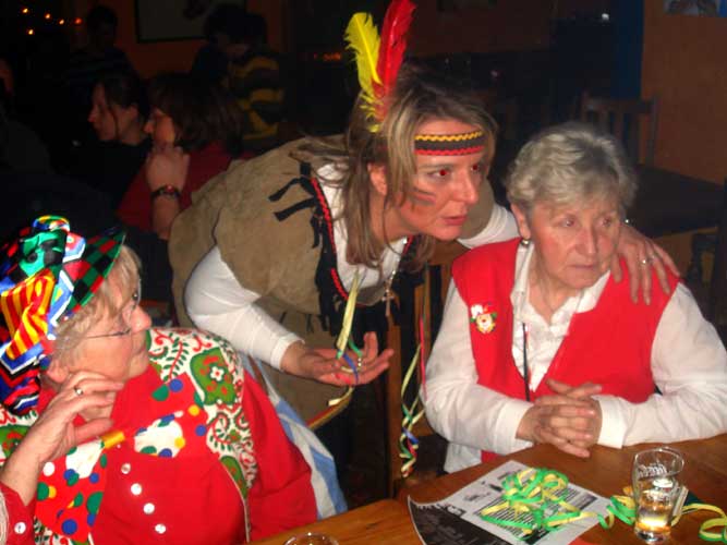 Nachtumzug der Alt-Linner Junggesellen am Schw&ouml;rdonnerstag 2008