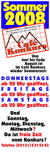 Plakat Sommerzeit
