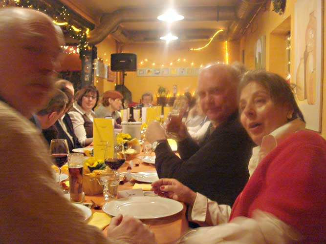 Erikas Sechszigster im Caf&eacute; Konkurs, 27. Januar 2009