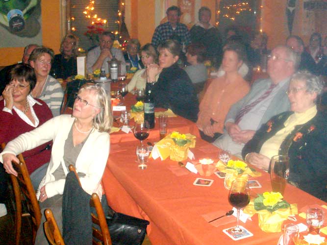 Erikas Sechszigster im Caf&eacute; Konkurs, 27. Januar 2009