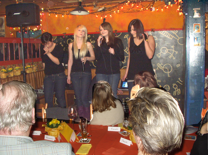 Erikas Sechszigster im Caf&eacute; Konkurs, 27. Januar 2009