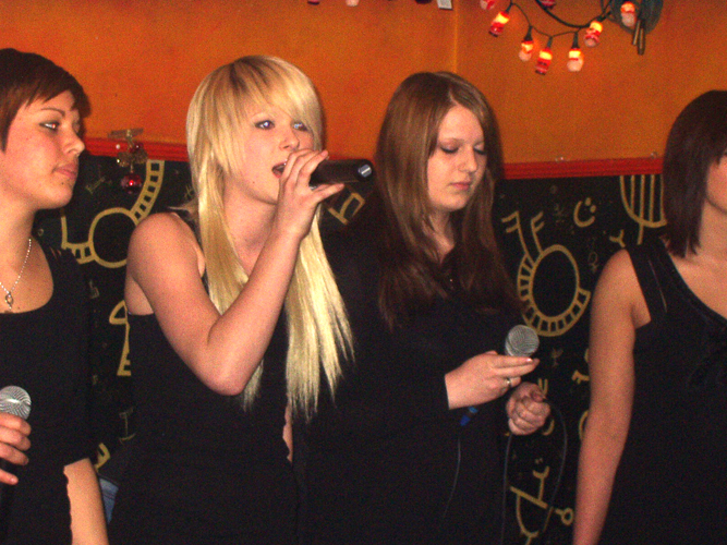 Erikas Sechszigster im Caf&eacute; Konkurs, 27. Januar 2009