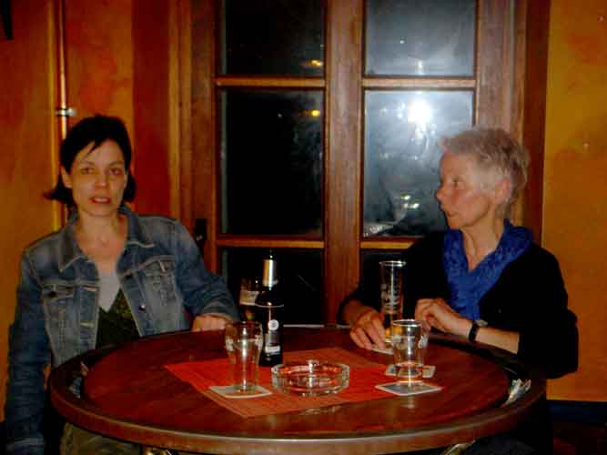 Culture Club Lesung Elke Gentsch, Ursula Goertz, Gisela Neu und Ute Schr&ouml;r, 7. April 2009,"Unterwegs"