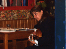 Carpe Diem. Isabel Lea-Plaza Gluschak liest im Café Konkurs.