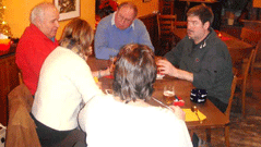 Lesung "unterwegs", Caf&eacute; Konkurs