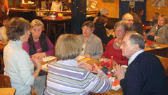 Lesung "unterwegs", Caf&eacute; Konkurs