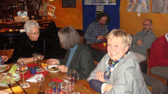 Lesung "unterwegs", Caf&eacute; Konkurs