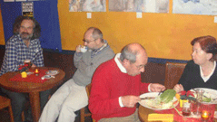 Lesung "unterwegs", Caf&eacute; Konkurs