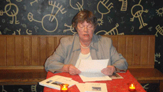 Lesung "unterwegs", Caf&eacute; Konkurs