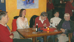 Lesung "unterwegs", Caf&eacute; Konkurs