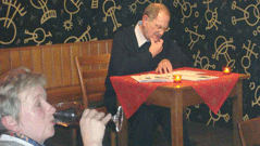 Lesung "unterwegs", Caf&eacute; Konkurs