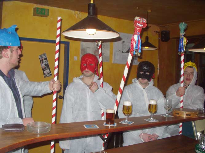 Junggesellen-Nachtumzug 2010 im Caf&eacute; Konkurs, Krefeld-Linn, 2010
