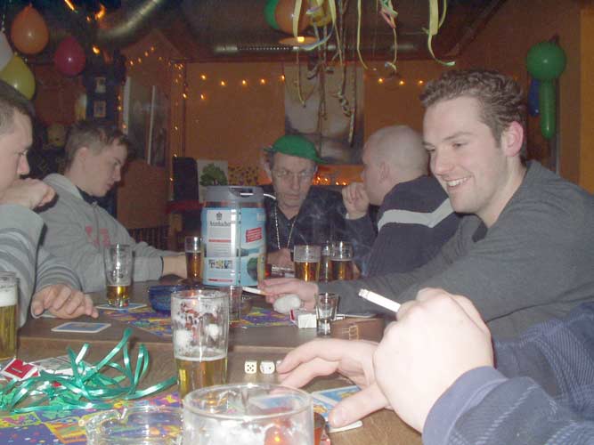 Junggesellen-Nachtumzug 2010 im Caf&eacute; Konkurs, Krefeld-Linn, 2010