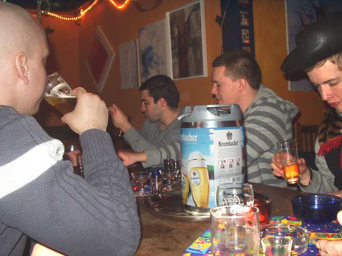 Junggesellen-Nachtumzug 2010 im Caf&eacute; Konkurs, Krefeld-Linn, 2010