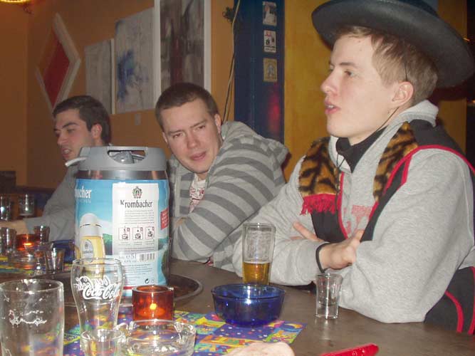 Junggesellen-Nachtumzug 2010 im Caf&eacute; Konkurs, Krefeld-Linn, 2010