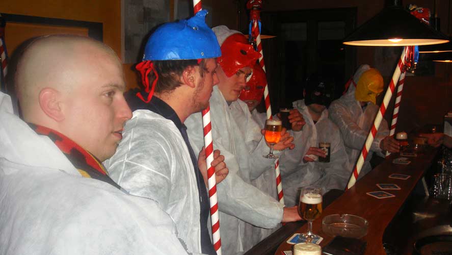 Junggesellen-Nachtumzug 2010 im Caf&eacute; Konkurs, Krefeld-Linn, 2010