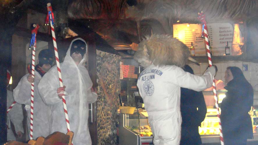 Junggesellen-Nachtumzug 2010 im Caf&eacute; Konkurs, Krefeld-Linn, 2010