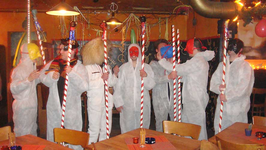 Junggesellen-Nachtumzug 2010 im Caf&eacute; Konkurs, Krefeld-Linn, 2010