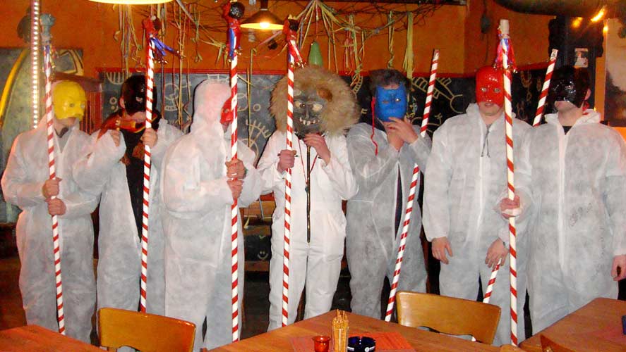 Junggesellen-Nachtumzug 2010 im Caf&eacute; Konkurs, Krefeld-Linn, 2010