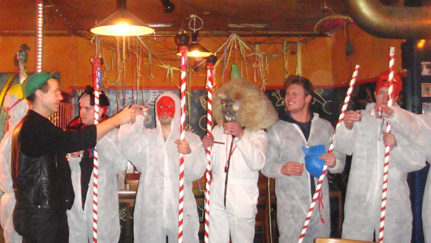 Junggesellen-Nachtumzug 2010 im Caf&eacute; Konkurs, Krefeld-Linn, 2010