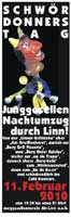 Plakat Junggesellen-Nachtumzug 2010