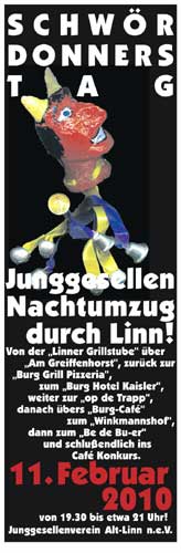 lakat Junggesellen-Nachtumzug 2010 in Krefeld-Linn