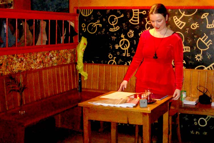 Culture Club Lesung Beate Maria Wester, 2. Februar 2010, "Liebesgedichte"
