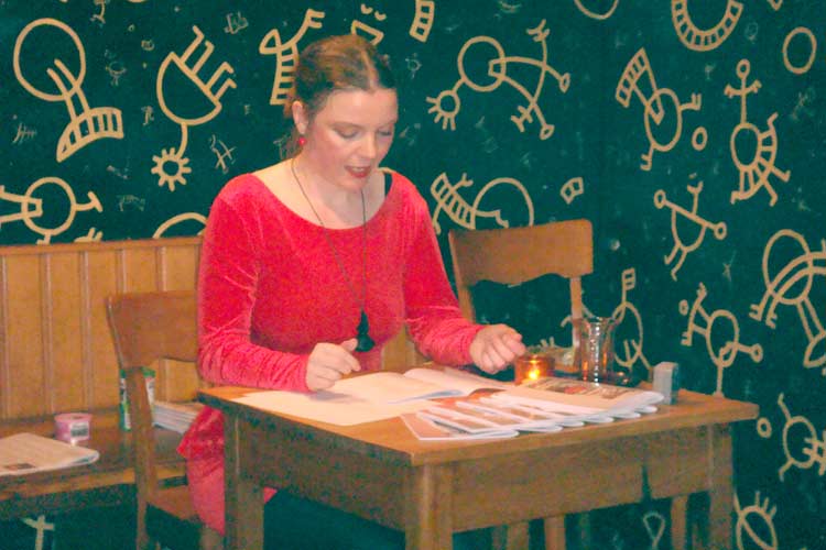 Culture Club Lesung Beate Maria Wester, 2. Februar 2010, "Liebesgedichte"