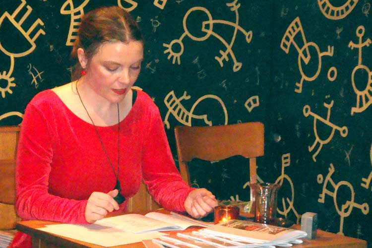 Culture Club Lesung Beate Maria Wester, 2. Februar 2010, "Liebesgedichte"