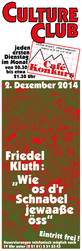 Kleinplakat 2015 Friedel Kluth