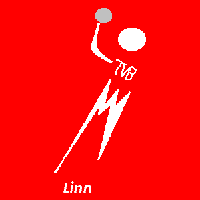 Logo "TV Burgfried Linn" (jung)